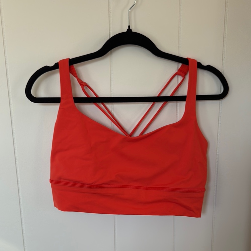 Lululemon Enegry Coral Sports Bra